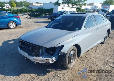 2021 Honda Accord Sport 2.0T from USA, damaged, VIN 1HGCV2F38MA025399